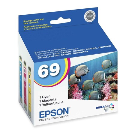 Epson T069 DURABrite Ultra Color Ink, T069520S T069520-S